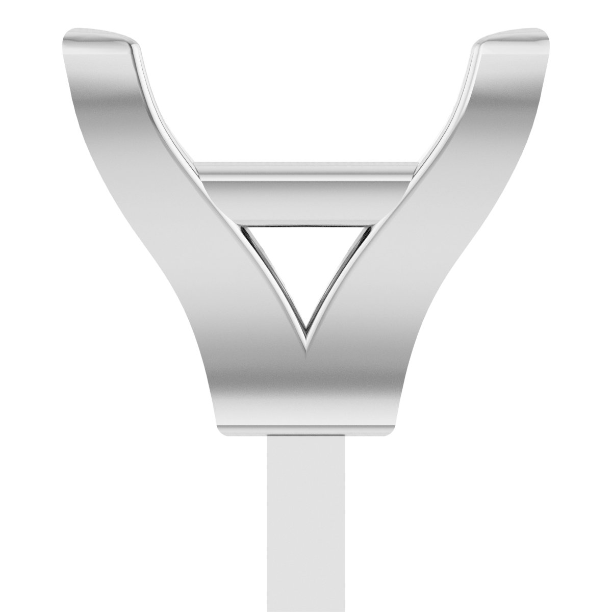 Square V-Prong Peg Setting