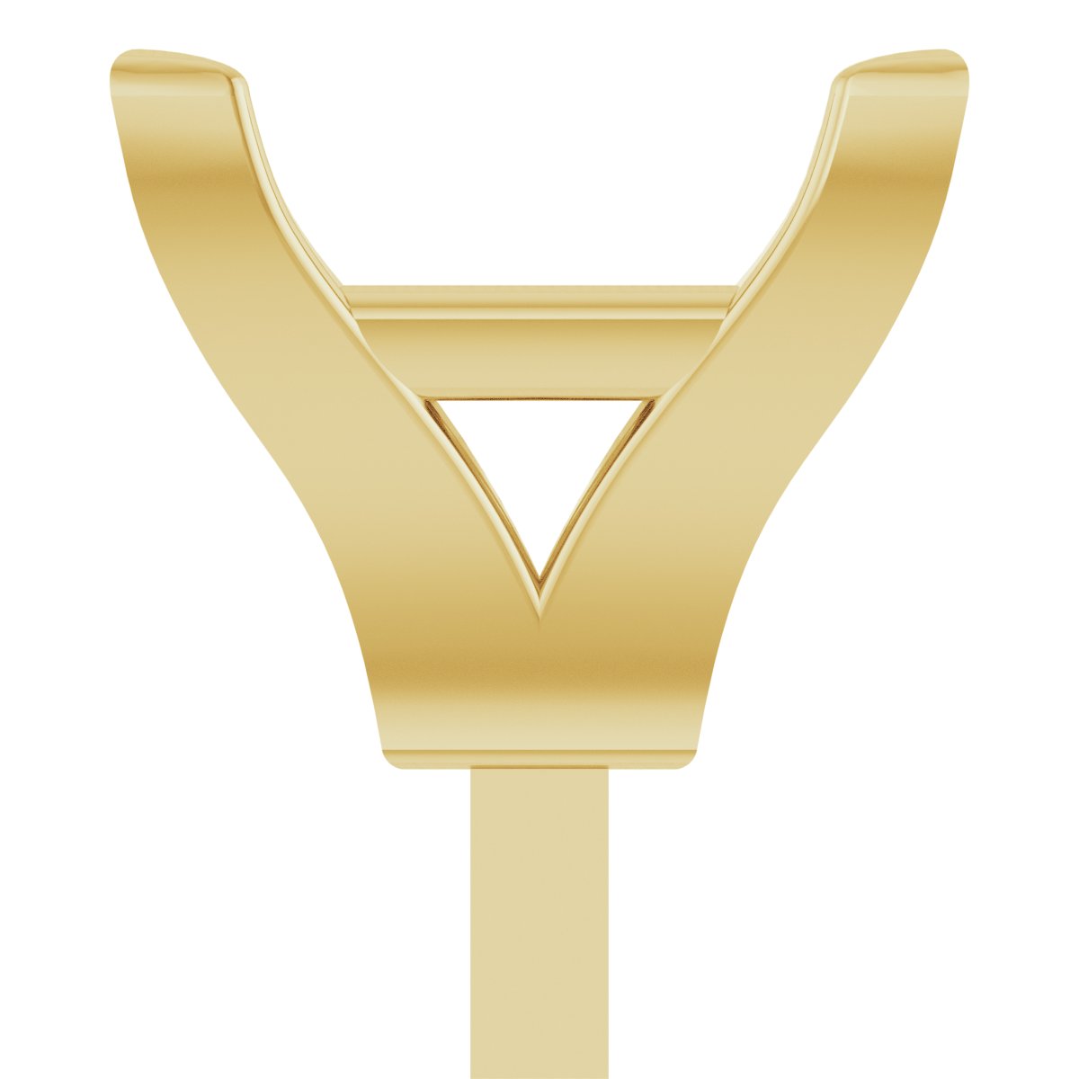Square V-Prong Peg Setting