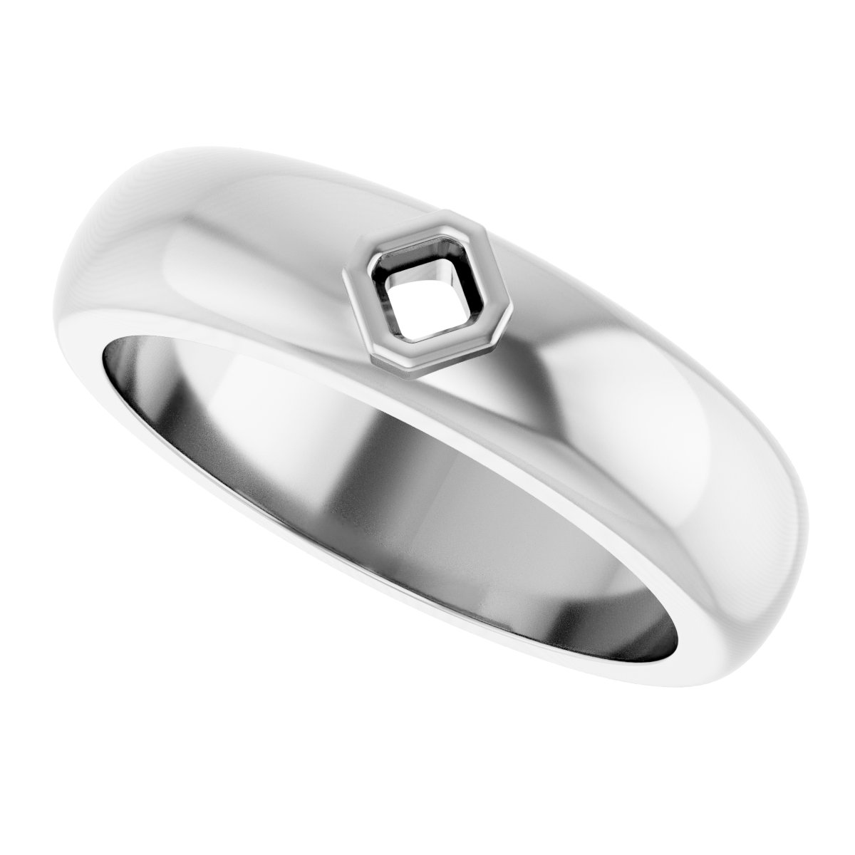 6x4 mm Oval Band Mounting Size 11 view 5