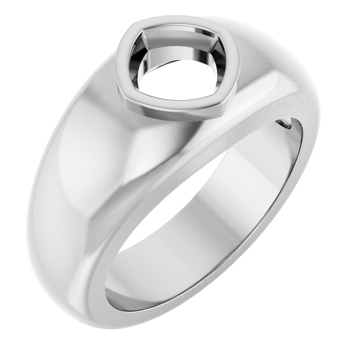 Bezel-Set Solitaire Band