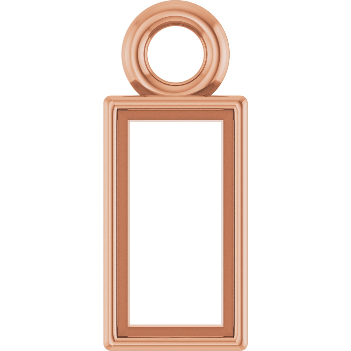 Bezel-Set Dangle