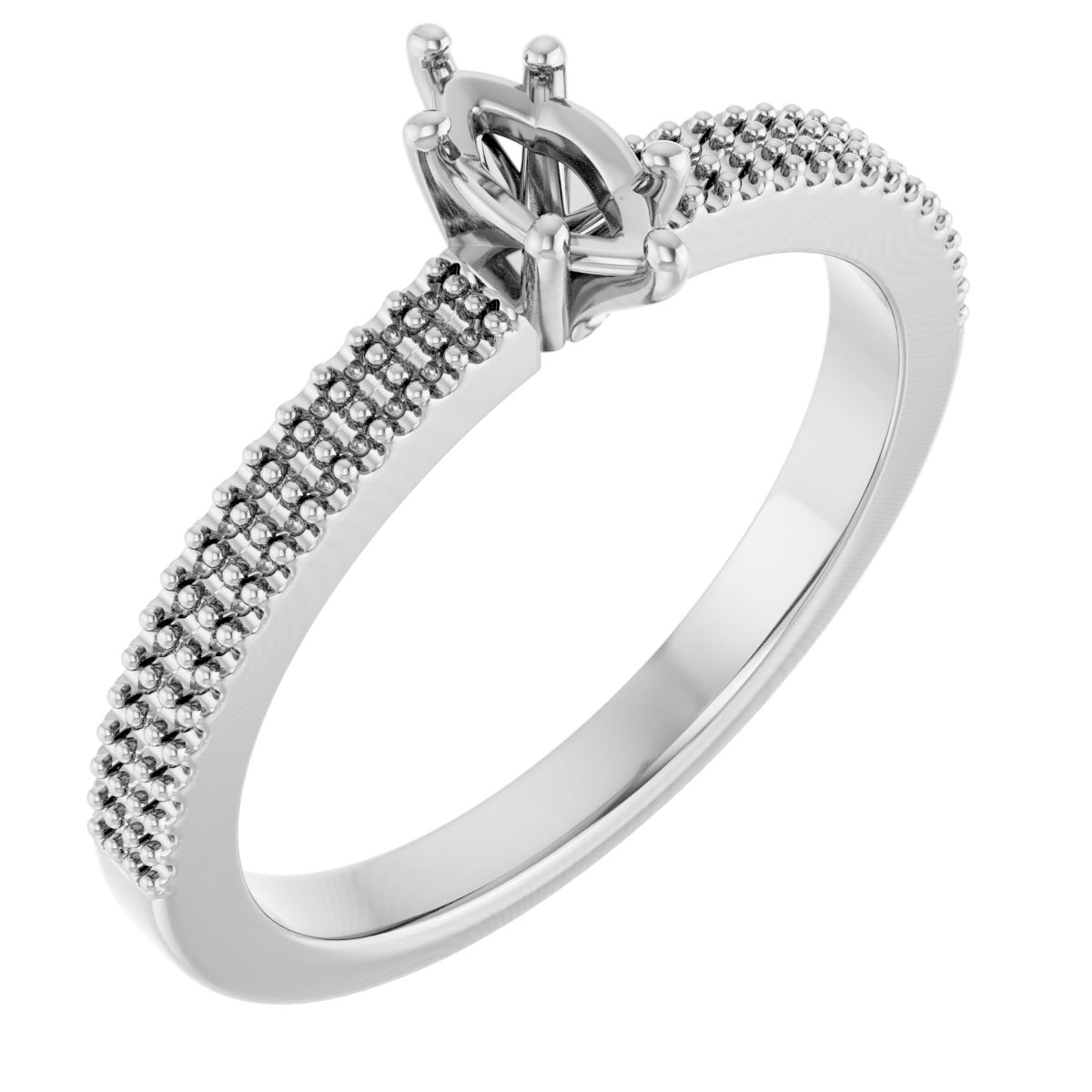 14k White Gold