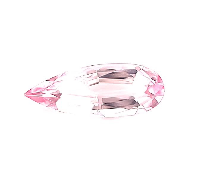 3.71 Carat Pear Cut Diamond
