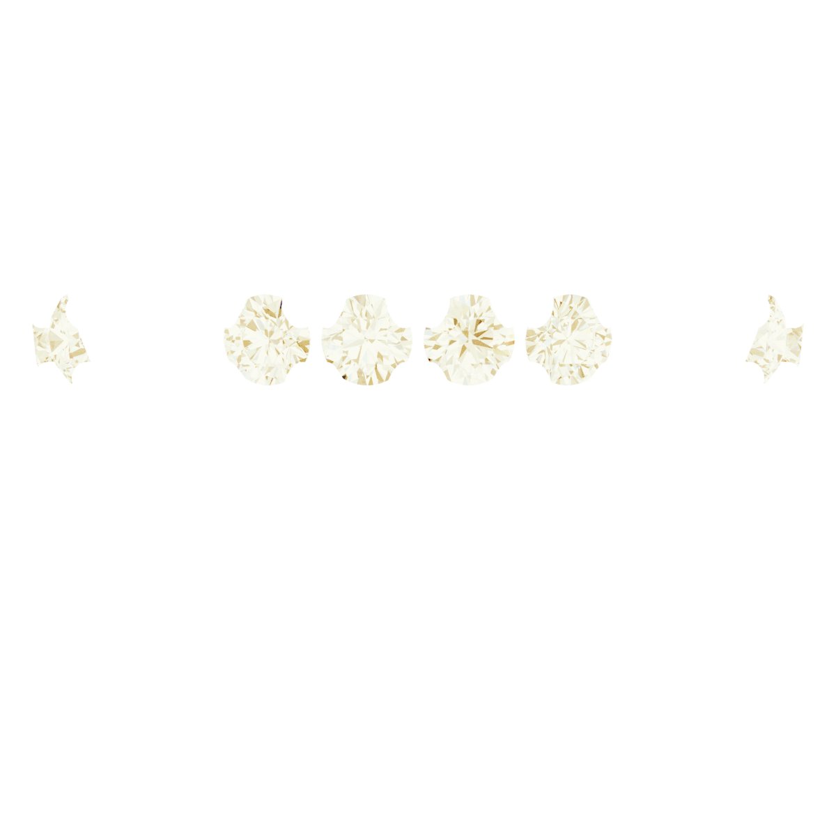 4-Prong Pre-Notched Claw Hidden Halo-Style Peg Setting