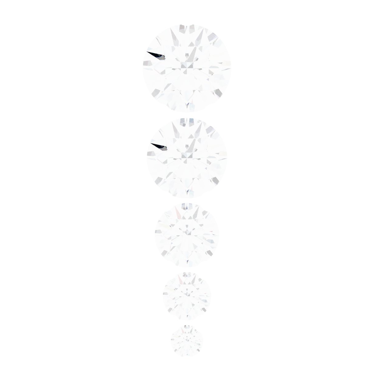 3-7 Stone Graduated Strip Setting
