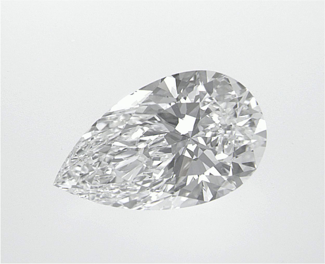 1.61 CT Pear Lab-Grown Diamond Surrey Vancouver Canada Langley Burnaby Richmond