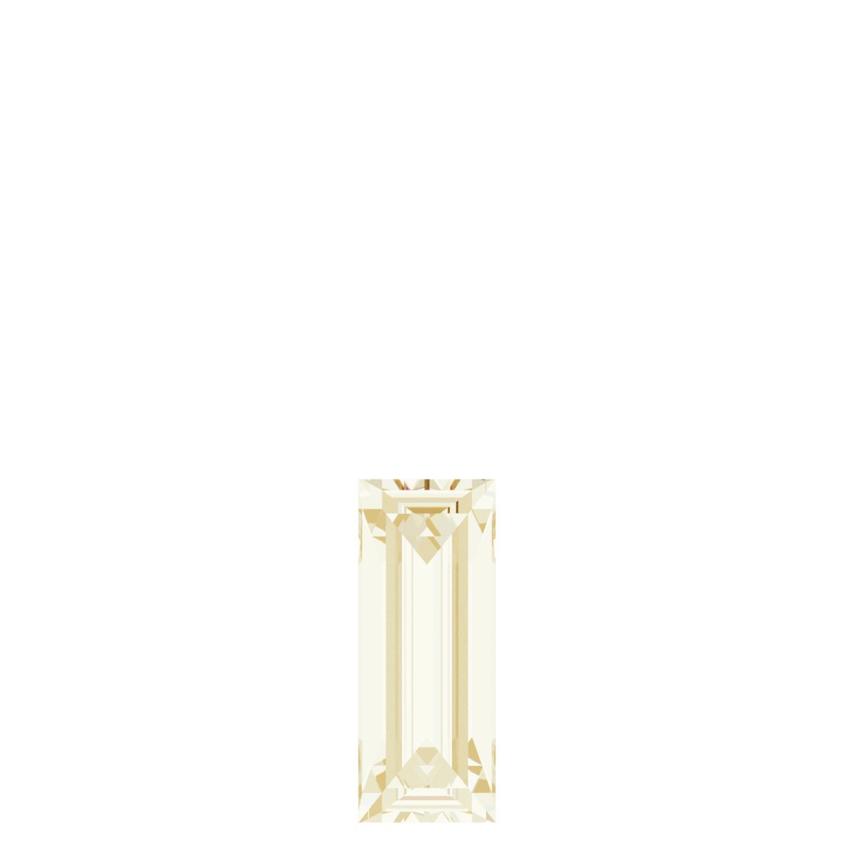 14K Yellow 1/6 CT Lab-Grown Diamond Bezel-Set Pendant