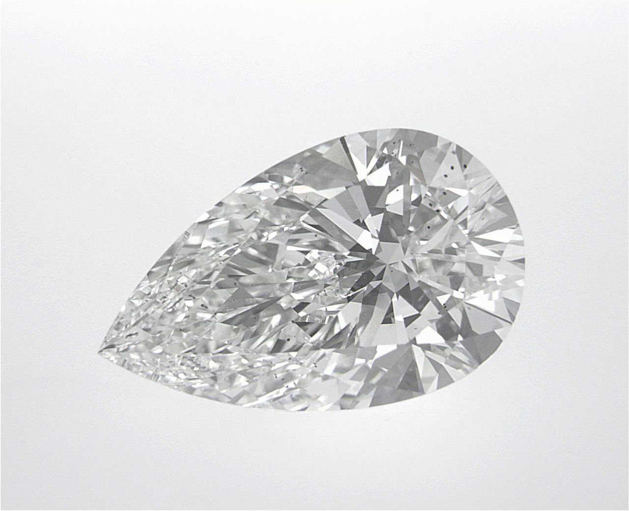 4.42 CT Pear Lab-Grown Diamond Surrey Vancouver Canada Langley Burnaby Richmond