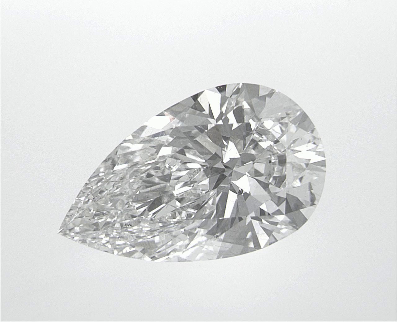 3.58 CT Pear Lab-Grown Diamond Surrey Vancouver Canada Langley Burnaby Richmond