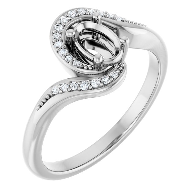 14k White Gold