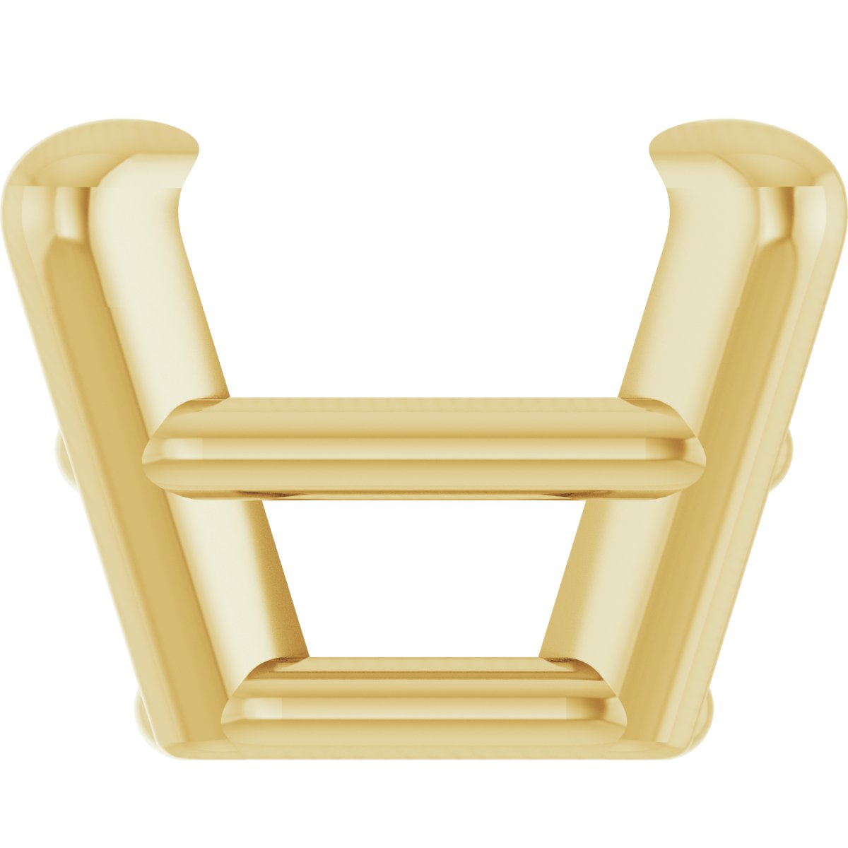 Square 4-Prong Ultra-Lightweight Basket Setting