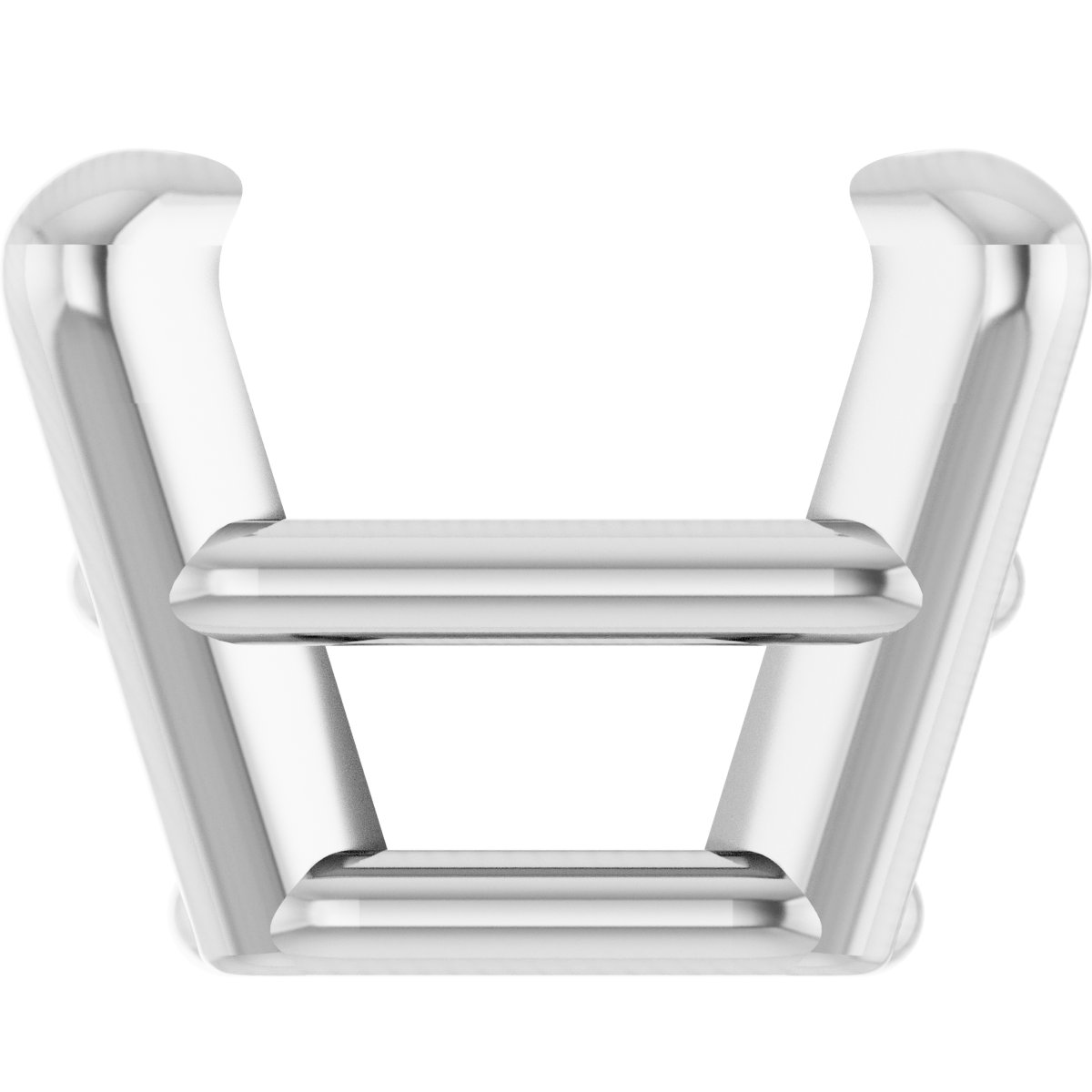 Square 4-Prong Ultra-Lightweight Basket Setting