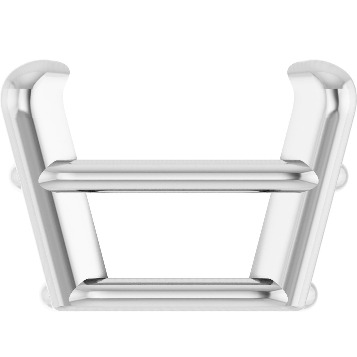 Square 4-Prong Ultra-Lightweight Basket Setting