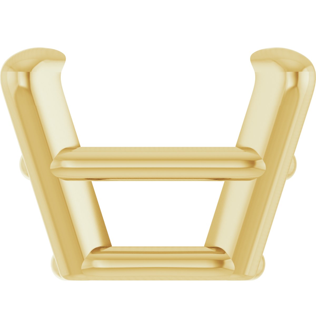 Square 4-Prong Ultra-Lightweight Basket Setting