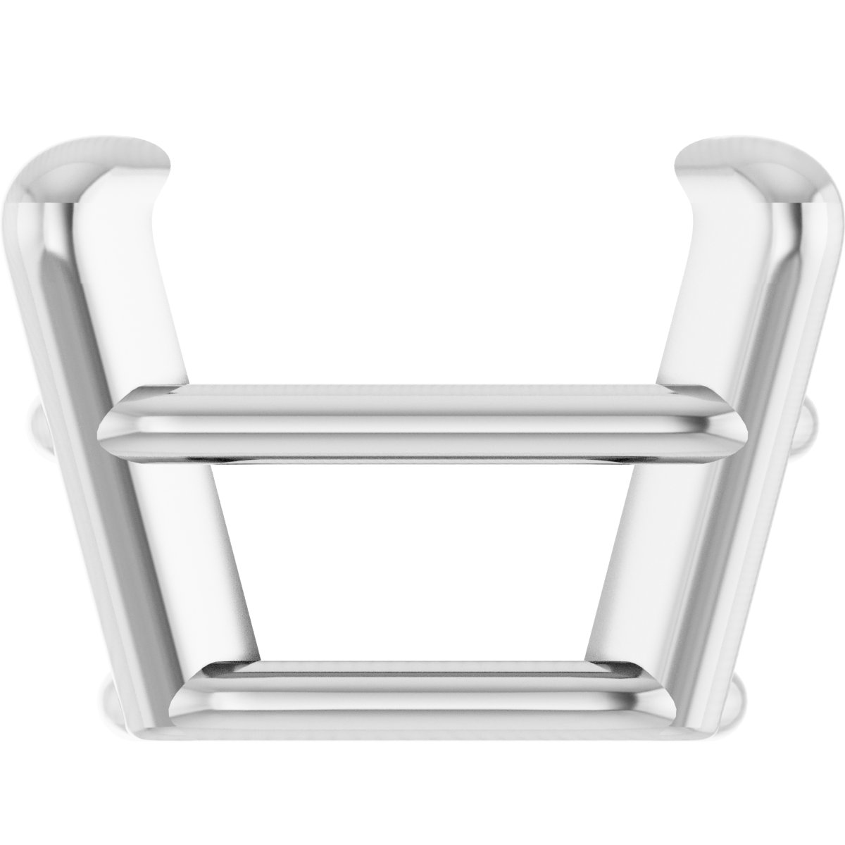 Square 4-Prong Ultra-Lightweight Basket Setting