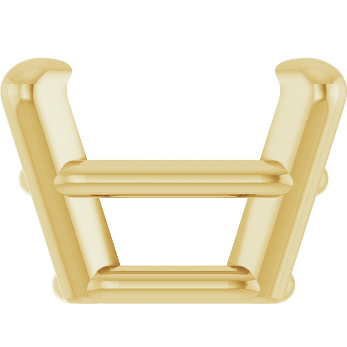 Square 4-Prong Ultra-Lightweight Basket Setting