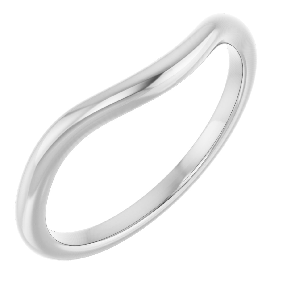 Bezel-Set Three-Stone Engagement Ring or Band