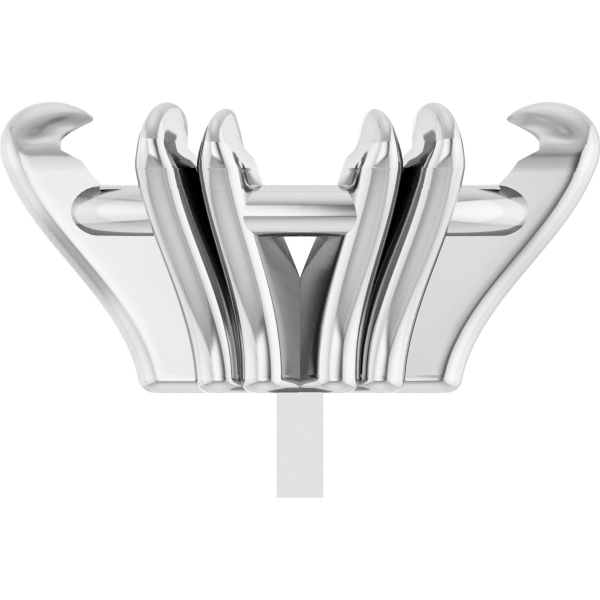 Pre-Notched Double-Claw Peg Setting