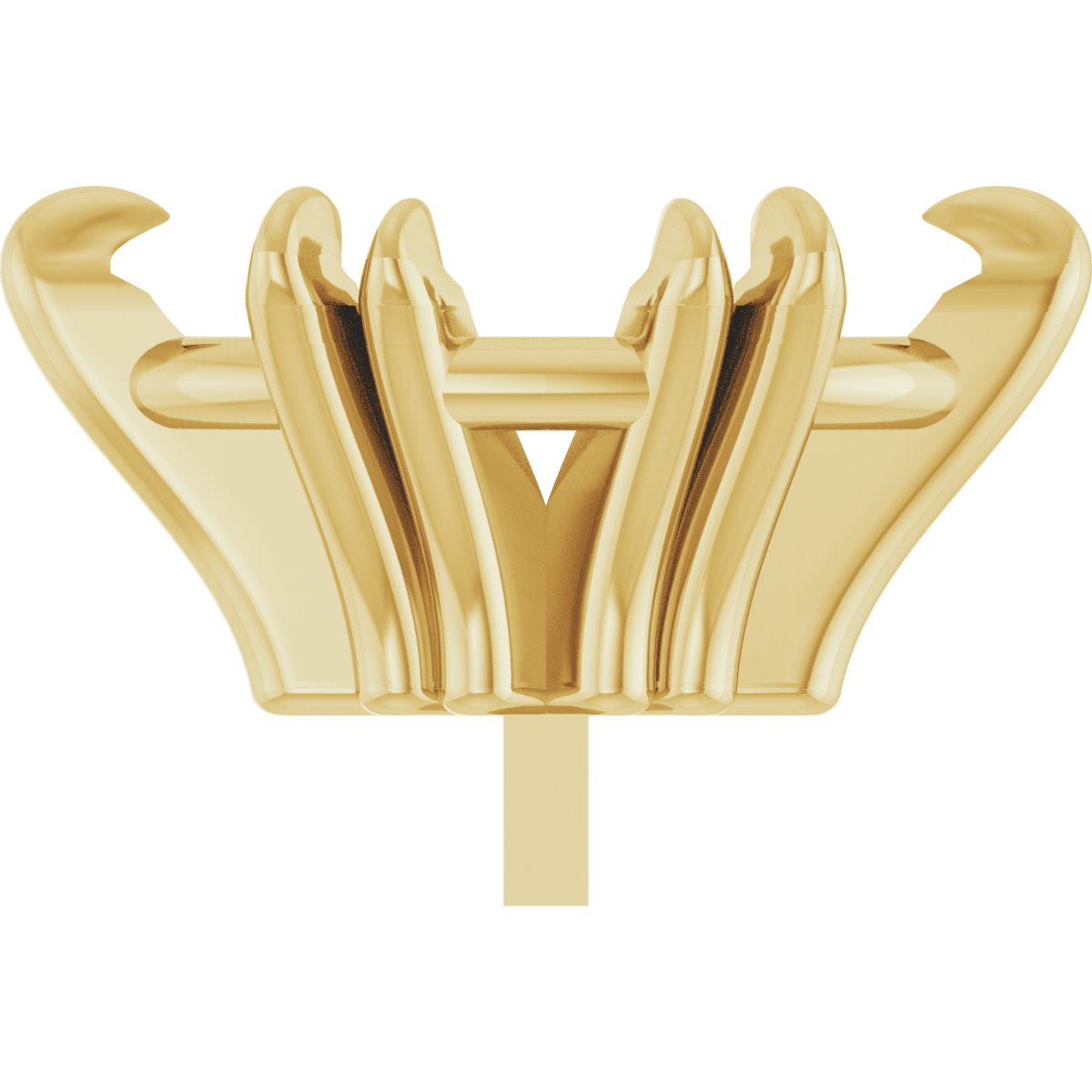 Pre-Notched Double-Claw Peg Setting