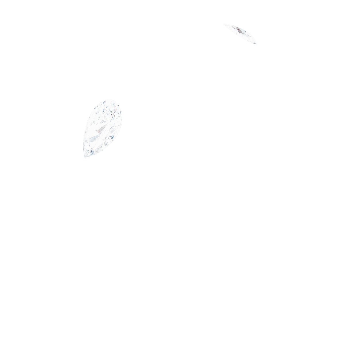 Bezel-Set Three-Stone Engagement Ring or Band