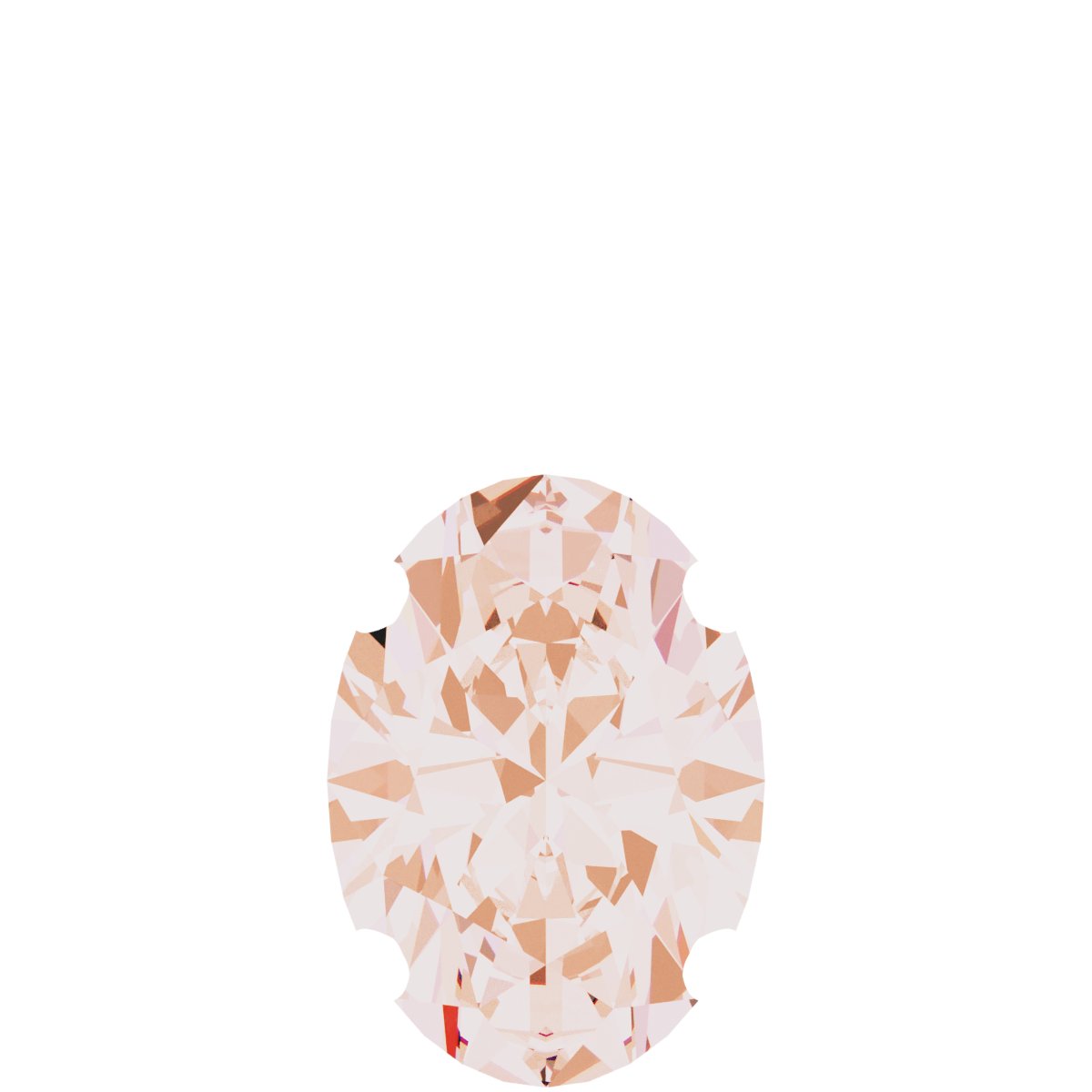 Oval 4-Prong Solitaire Necklace or Pendant