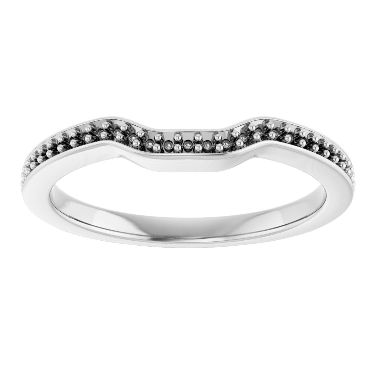 Band Mounting for 5.5 mm Square Ring view 3