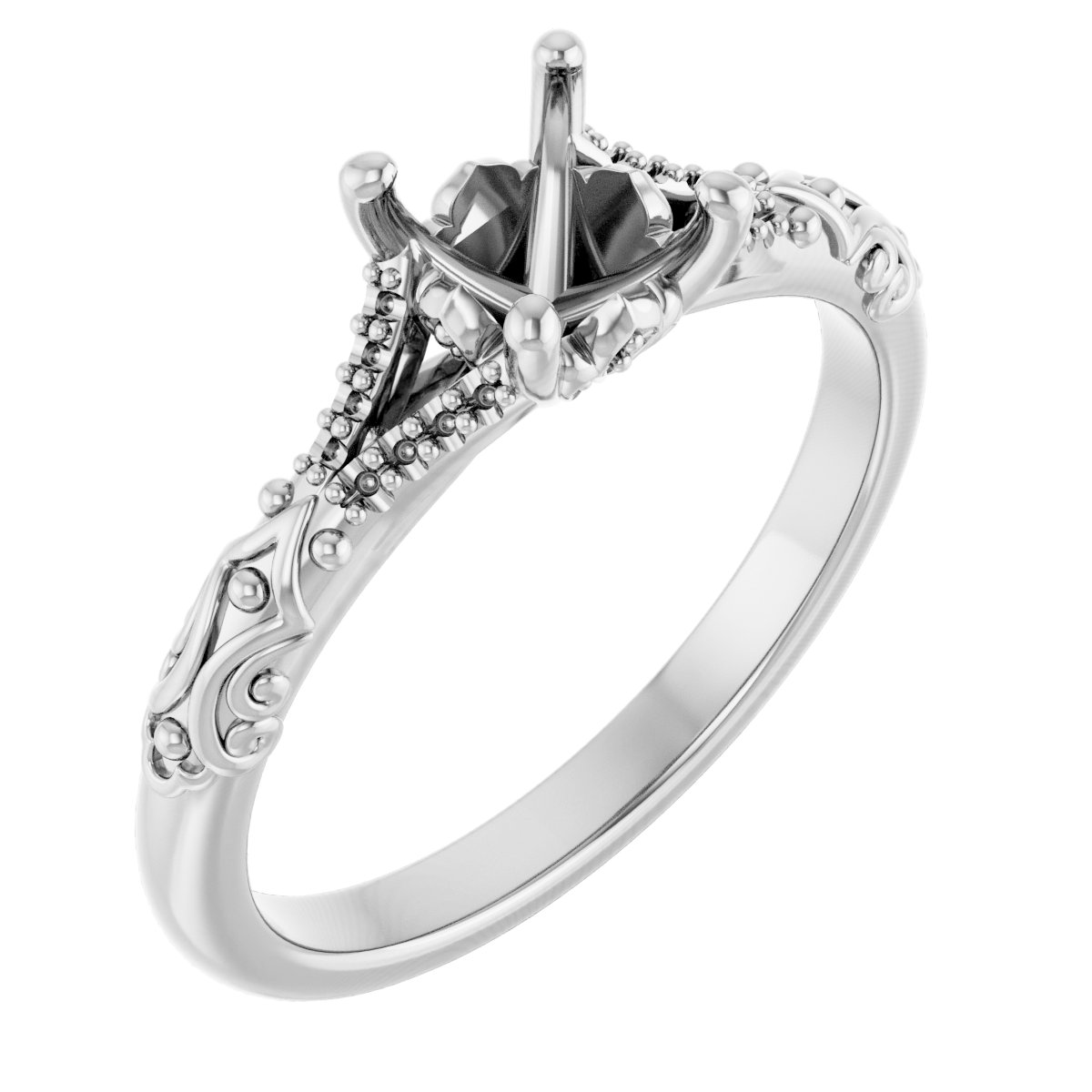 14k White Gold