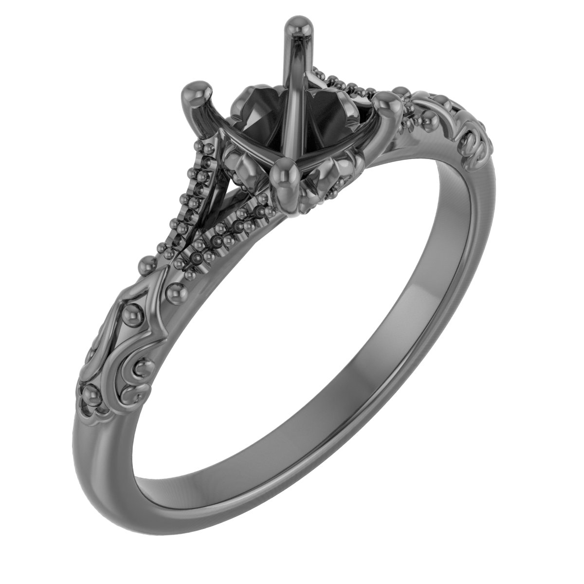8x6 mm Pear Engagement Ring Mounting