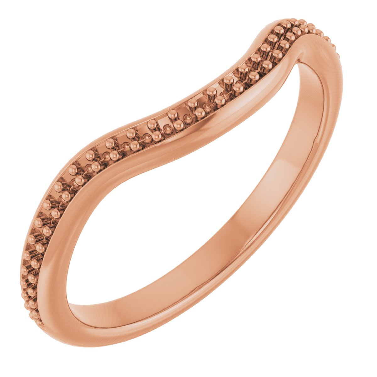 Band Mounting for 8.8 mm Round Ring — Saleh Jewelers