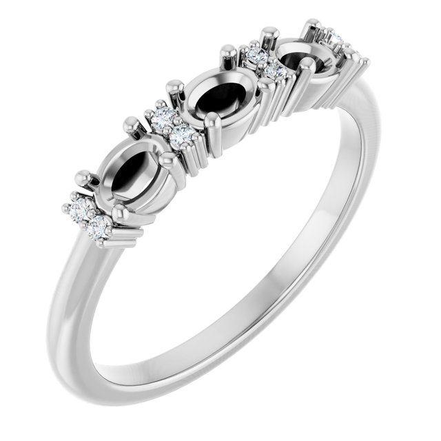 14k White Gold