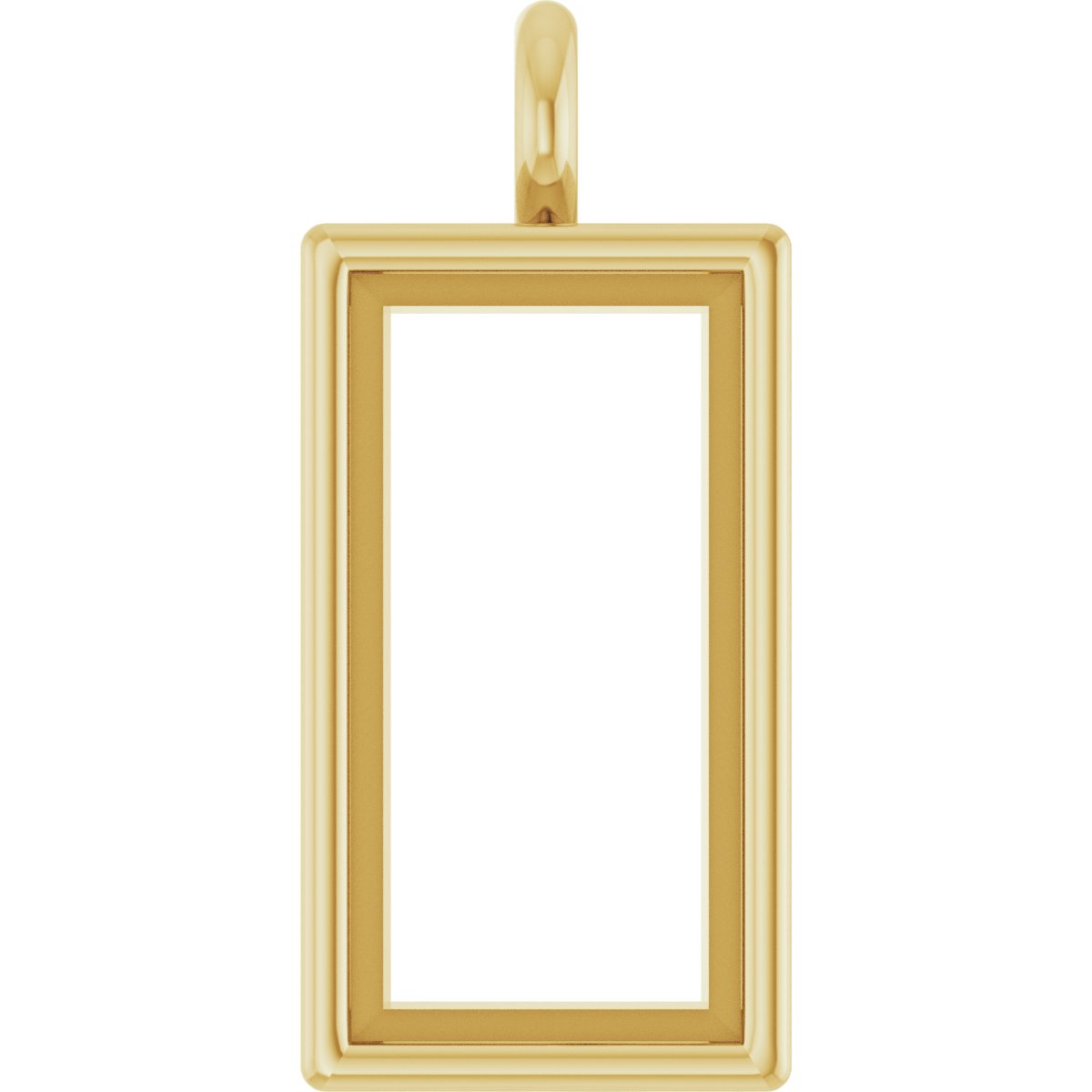 Bezel-Set Dangle