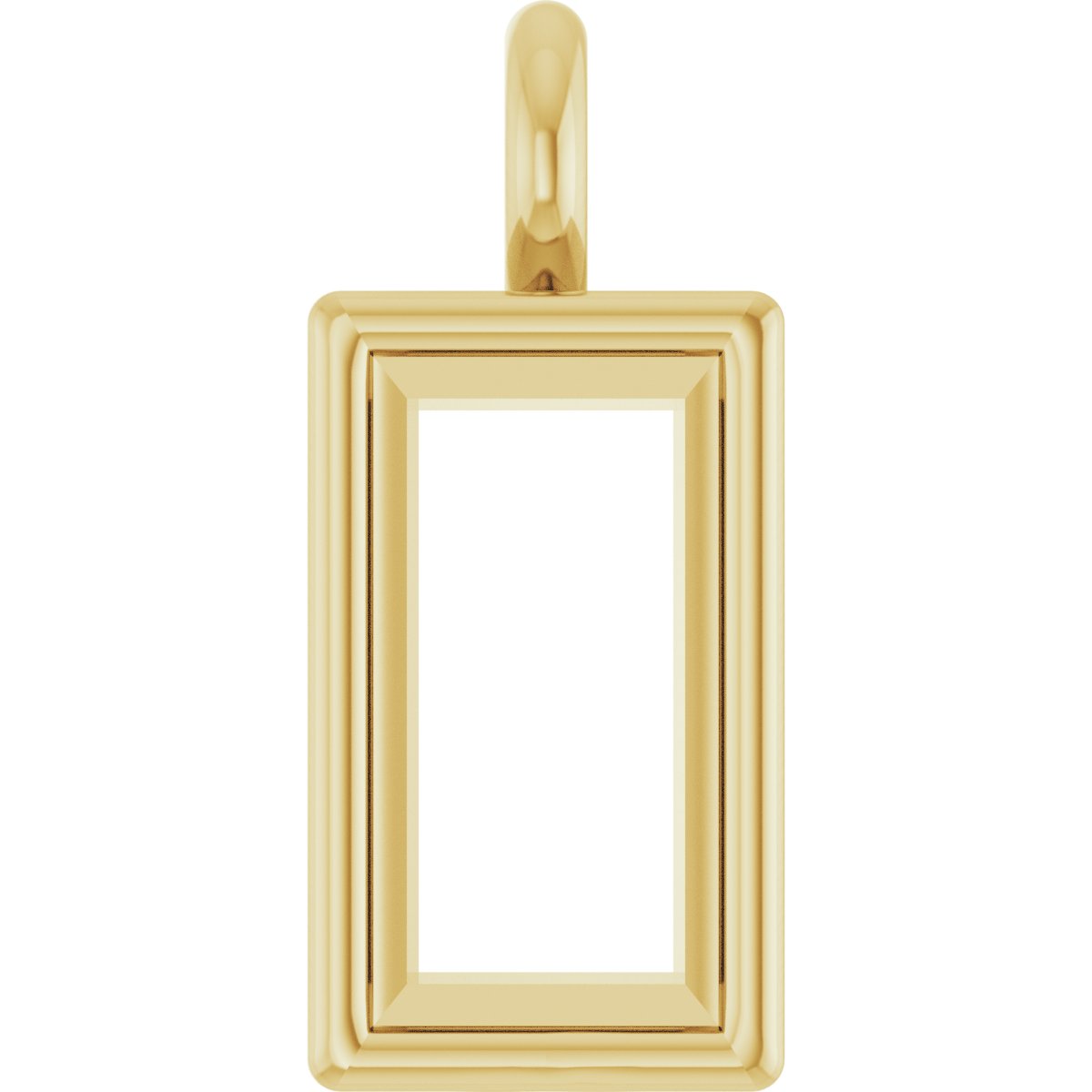 Bezel-Set Dangle
