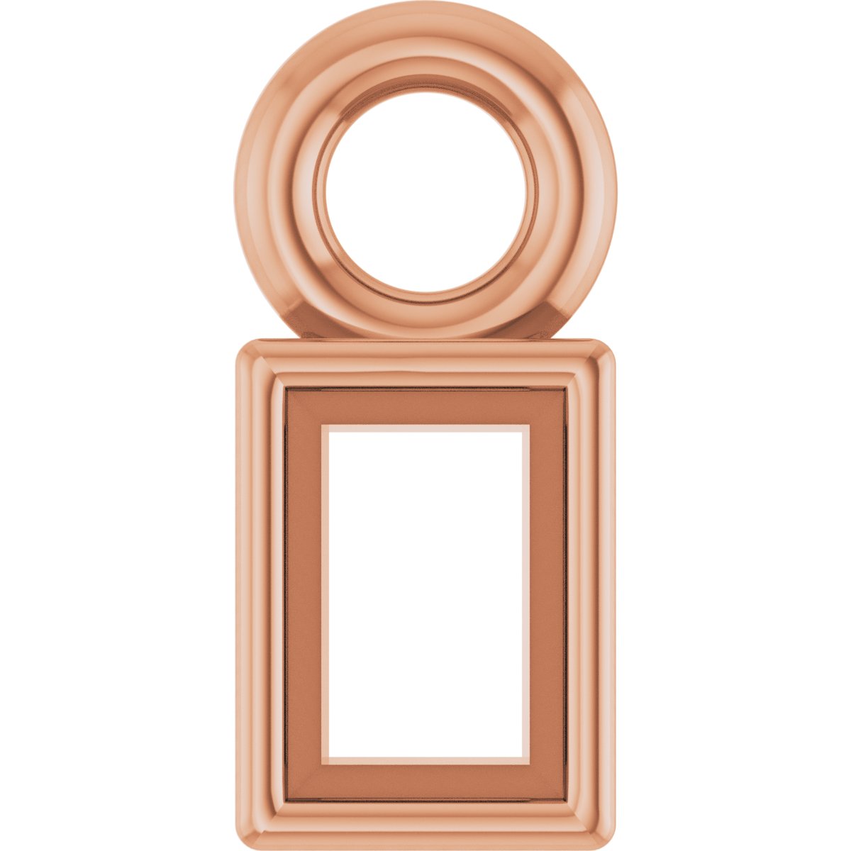 Bezel-Set Dangle