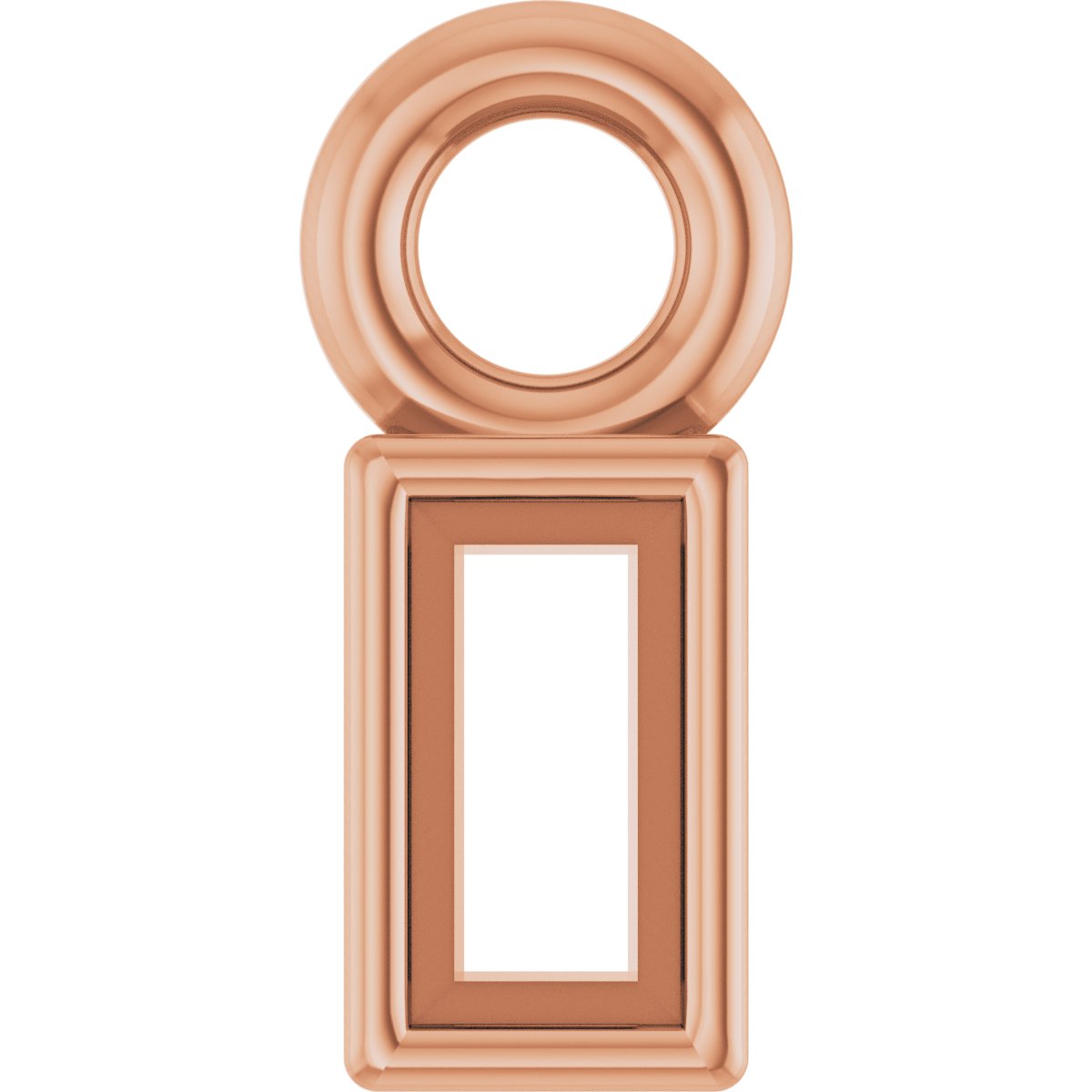 Bezel-Set Dangle