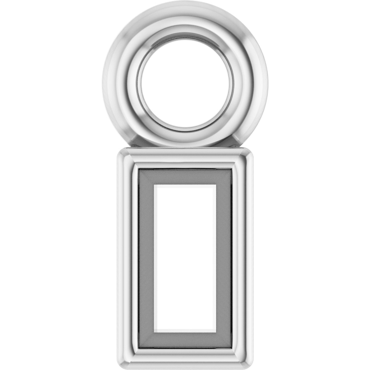 Bezel-Set Dangle