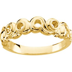 Family Bezel-Set Ring