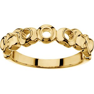 Family Bezel-Set Ring