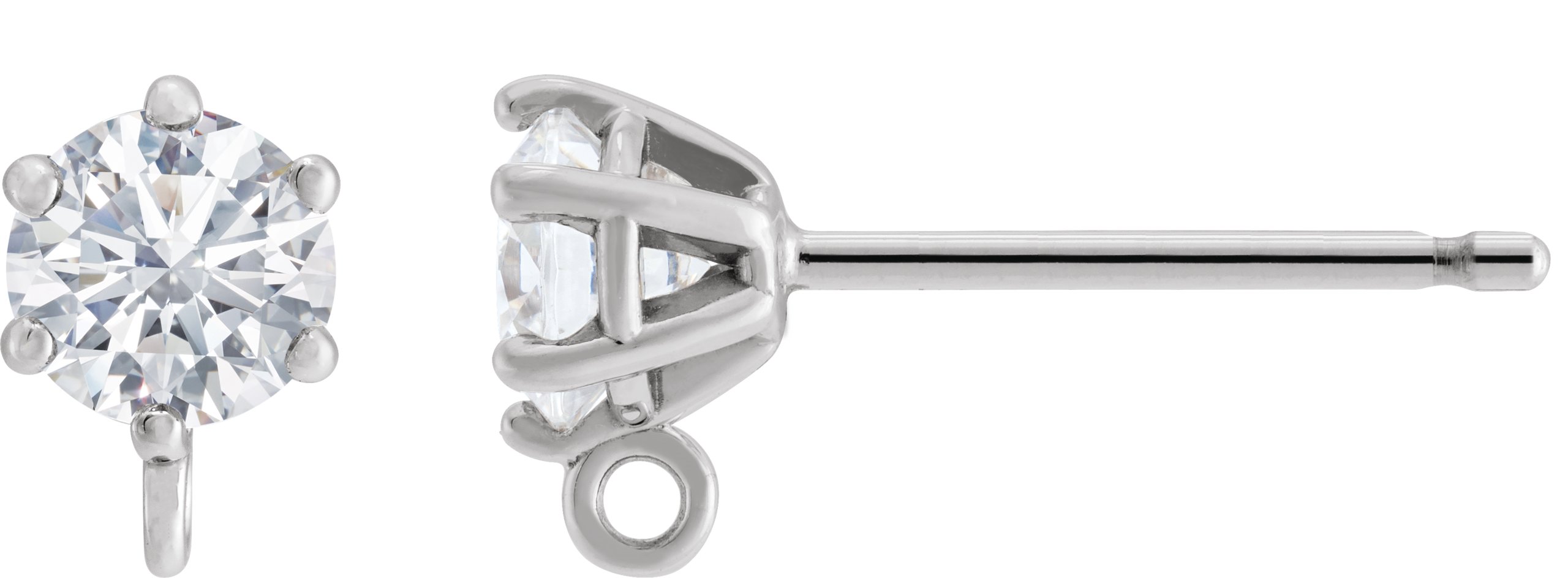 Basket Stud Earring Top