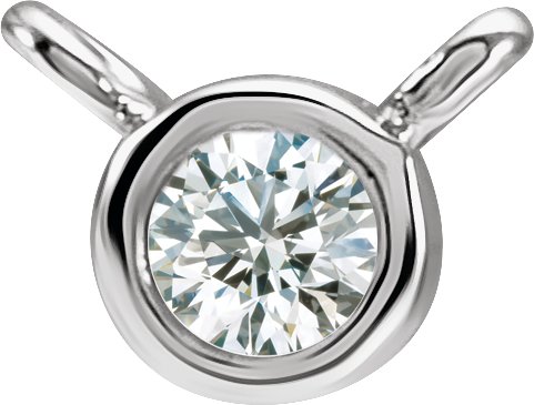 Bezel-Set Necklace Center