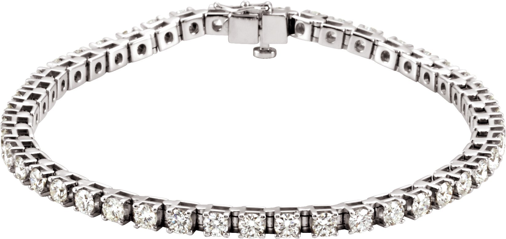 Platinum 4 .625 CTW Diamond Line 7 inch Bracelet Ref. 2434318