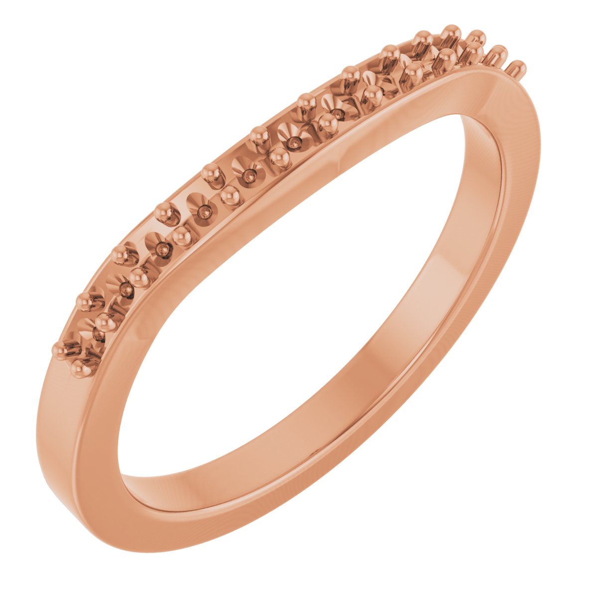 Accented Engagement Ring or Band