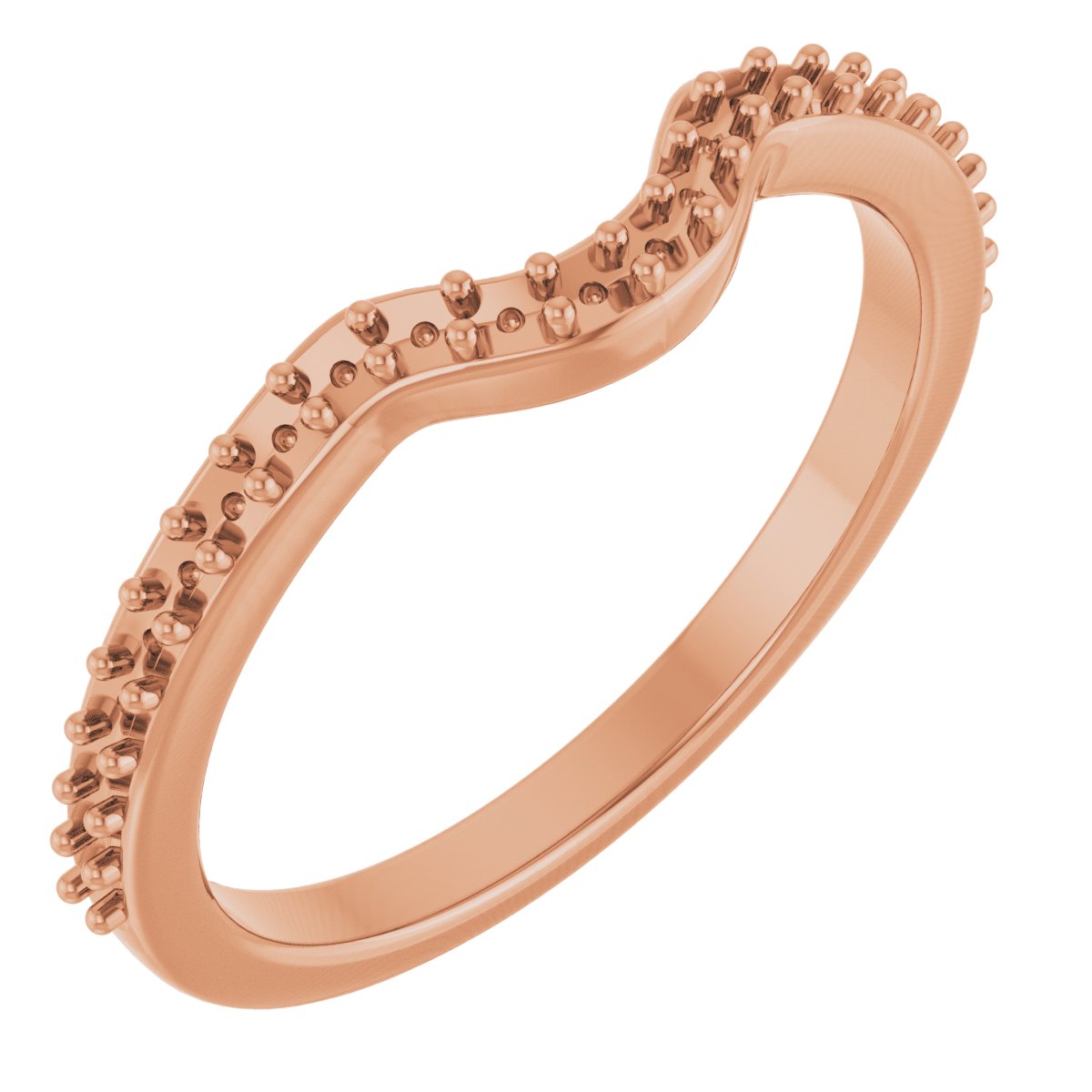 Bezel-Set Solitaire Engagement Ring or Band