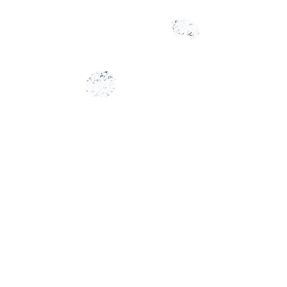 14k White Gold