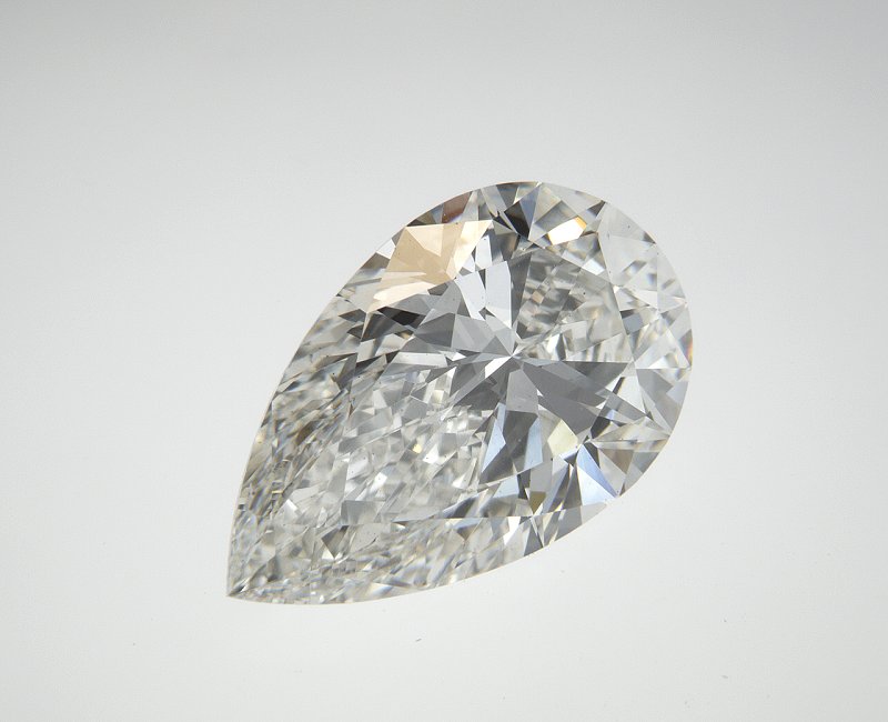 4.01 CT Pear Lab-Grown Diamond Surrey Vancouver Canada Langley Burnaby Richmond