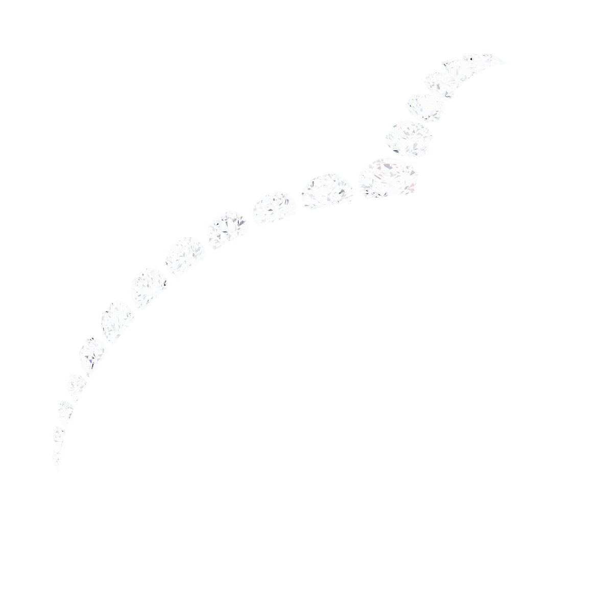 1/5 CTW Natural Diamond Contour Band – Platinum