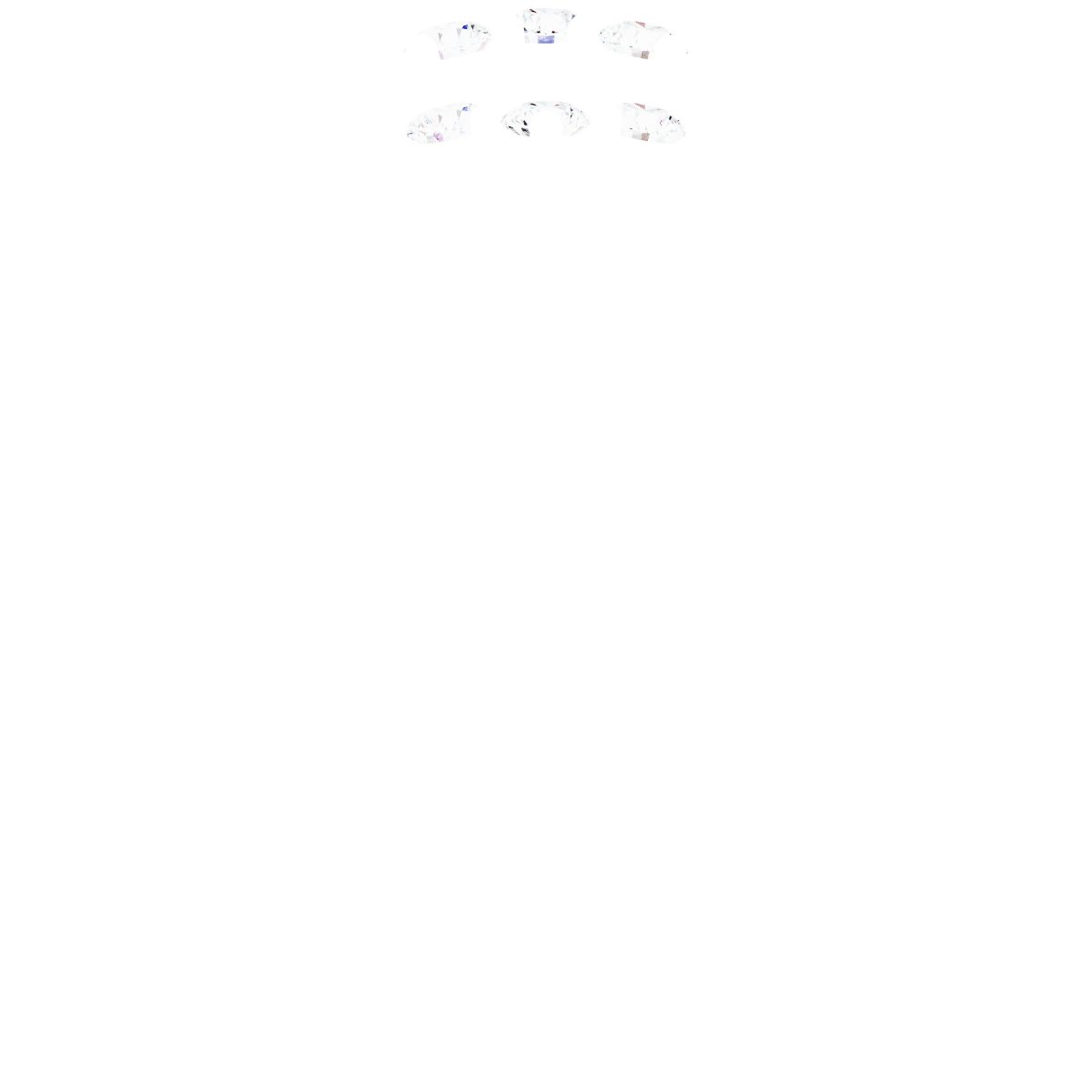 Alternative view of 1/5 CTW Natural Diamond Ring Guard – 14K White Gold