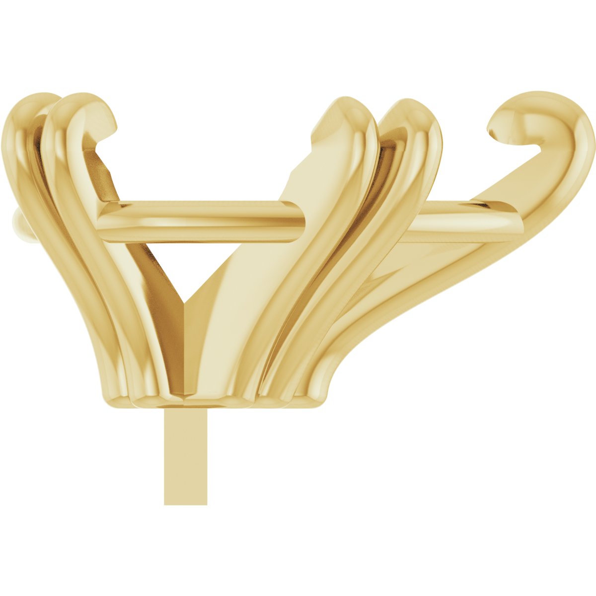 Pre-Notched Double-Claw Peg Setting