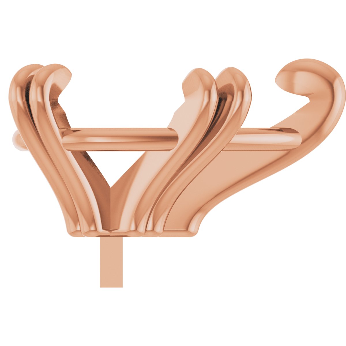 Pre-Notched Double-Claw Peg Setting
