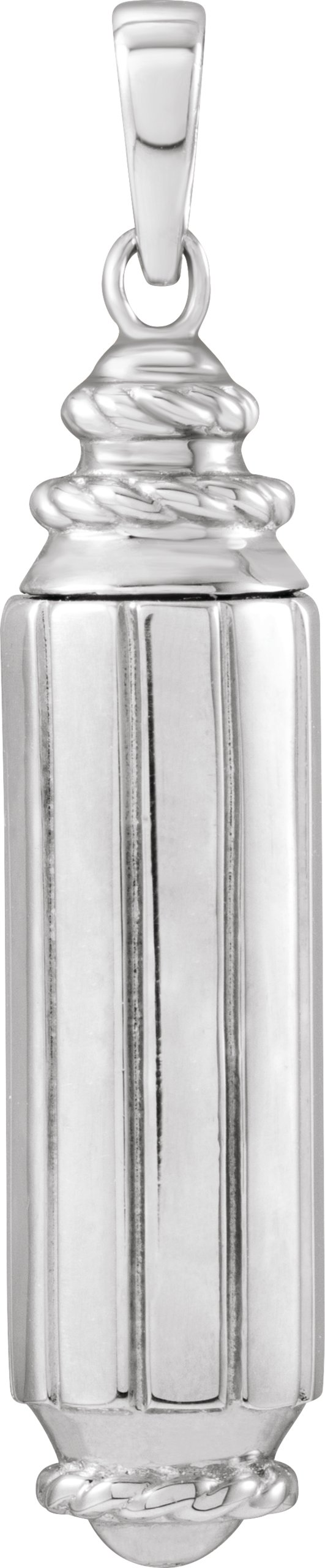 Cylinder Ash Holder Pendant