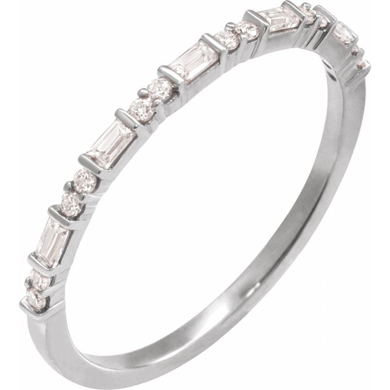 Accented Stackable Ring